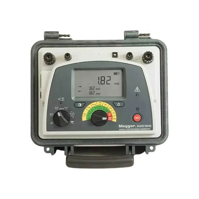 Megger DLRO10HD Low Res Ohmmeter + KC1-TL3-C