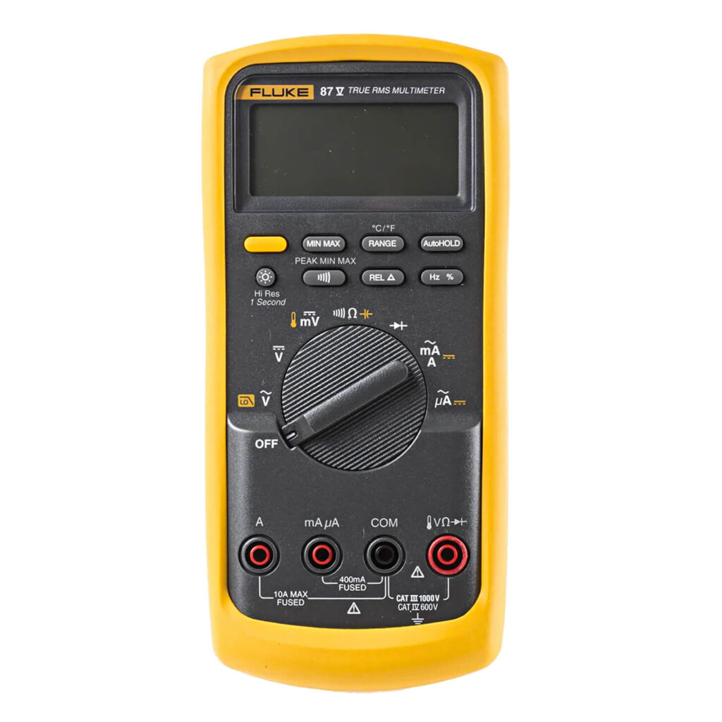 Fluke 87V TRMS Industrial Multimeter | Electrical Test