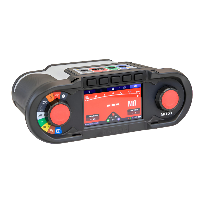 Megger MFT-X1 multifunction tester for insulation, continuity, loop and RCD testing
