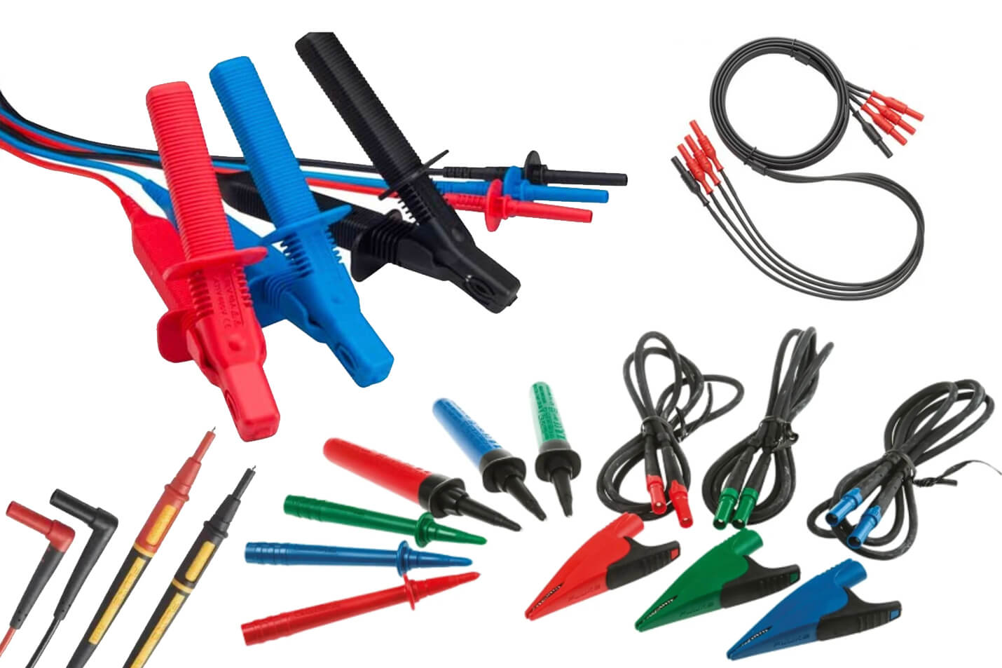 Test Equipment Accessories. Fluke and Megger test leads and Leads, Clamps, Adaptors accessories